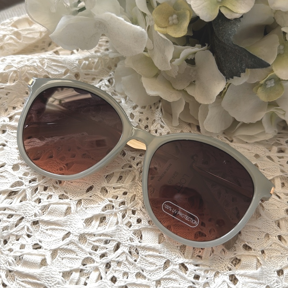 LOFT Harbour Island Sunglasses (Jade Green - Juniper Mist)